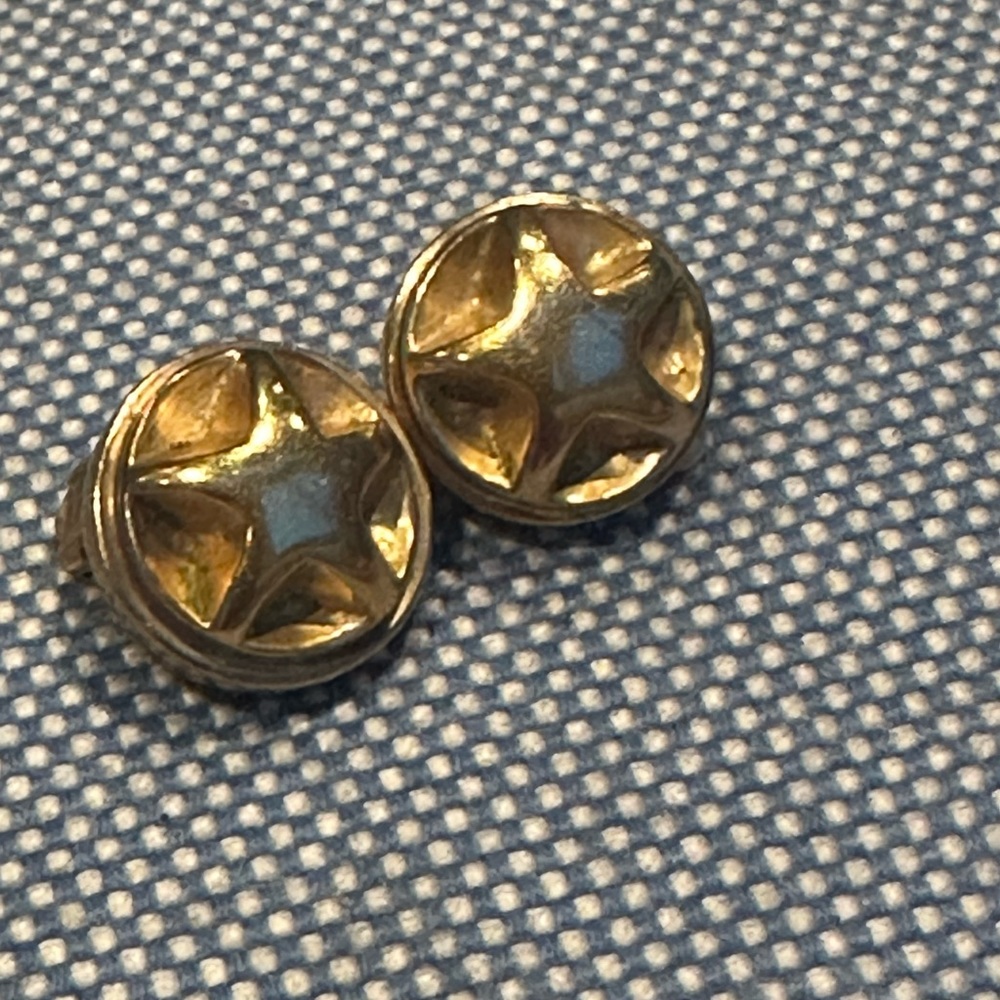 Vaubel gold tone earring